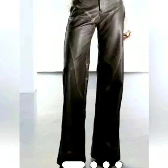 Siena Studio leather pants SIZE 12 - Picture 3 of 9